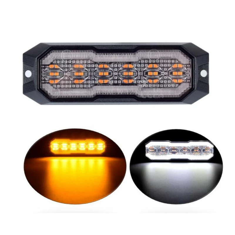 Luce di segnalazione a LED fumé Torlok Black Hawk con funzione stroboscopica