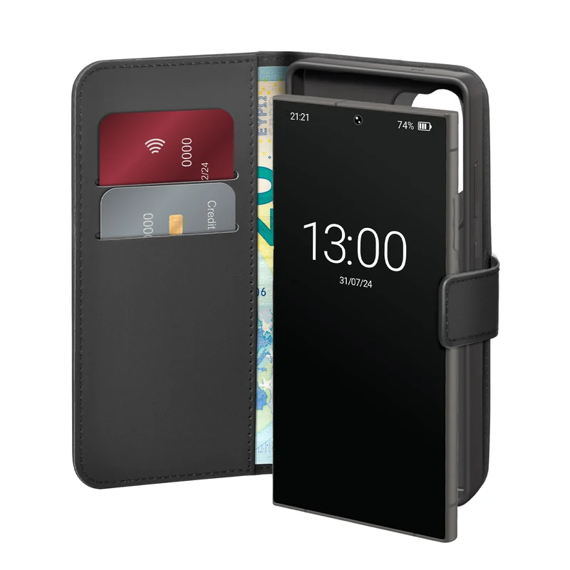 Custodia Wallet Stand per Samsung Galaxy S25 Ultra
