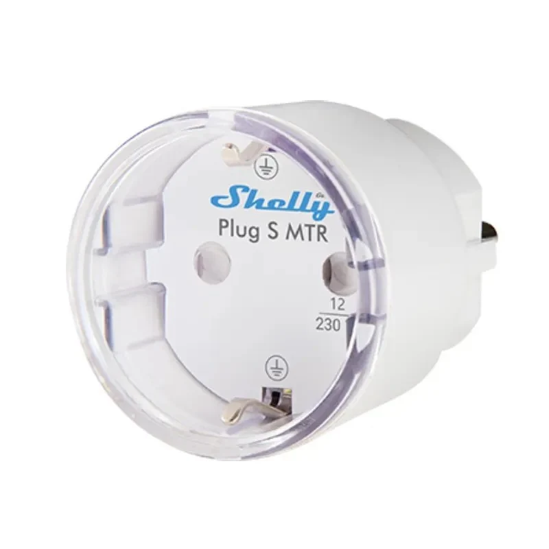 Shelly Plug S MTR Gen3 Bianca - Presa Smart Matter