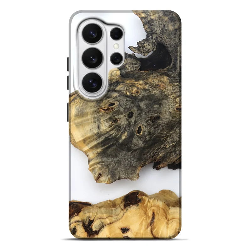 Galaxy S26 Ultra Wood Live Edge Phone Case - Milford (Clear, 830253)