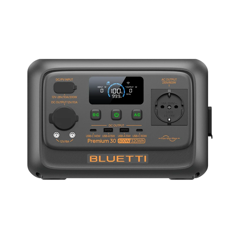 BLUETTI Premium 30 V2 Portable Power Station | 600W 320Wh