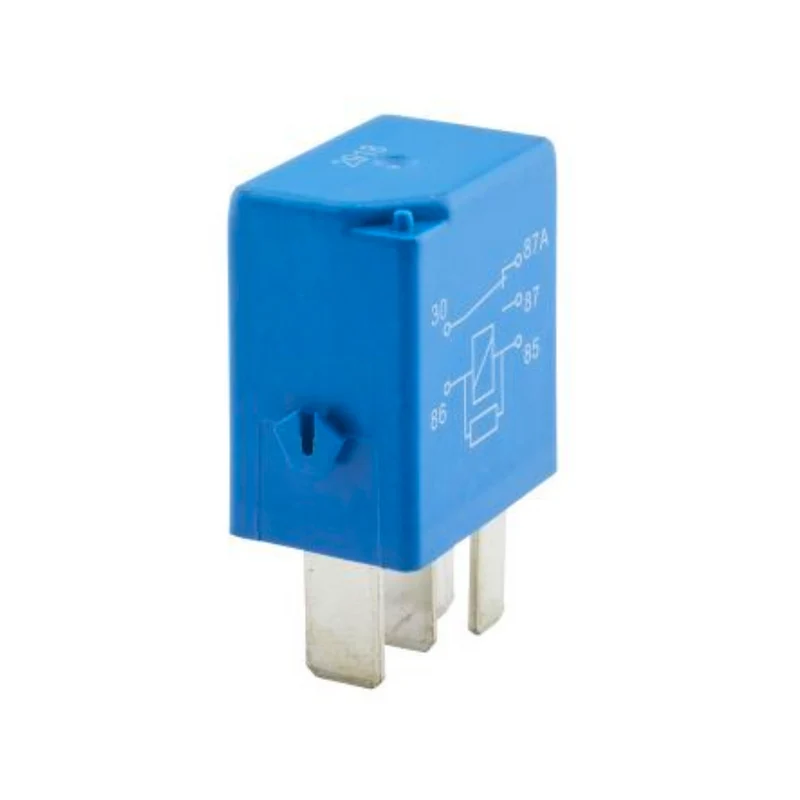 Micro relè di commutazione Hella 12V 5 pin con resistenza / 35A