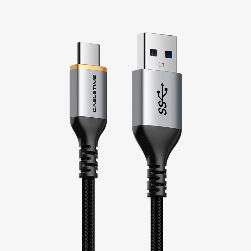 Wholesle USB A to USB C Cord 5Gbps Data and 3A Charging Cable