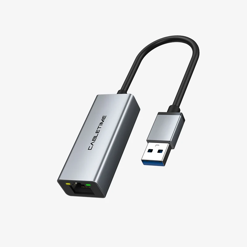 USB 2.0 to Rj45 Ethernet Adapter Max 100Mbps