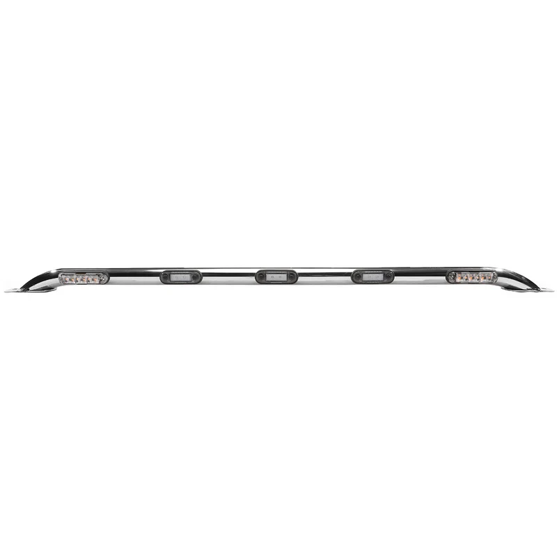 Barra portatutto lunga TRACTABAR con 3 luci di posizione a LED e 2 luci stroboscopiche