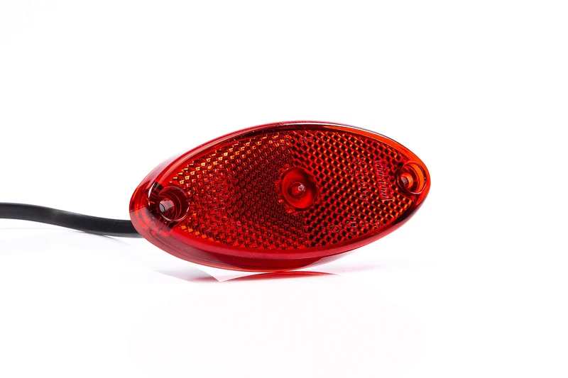 Luce di posizione a LED ovale stile rimorchio Fristom con riflettore