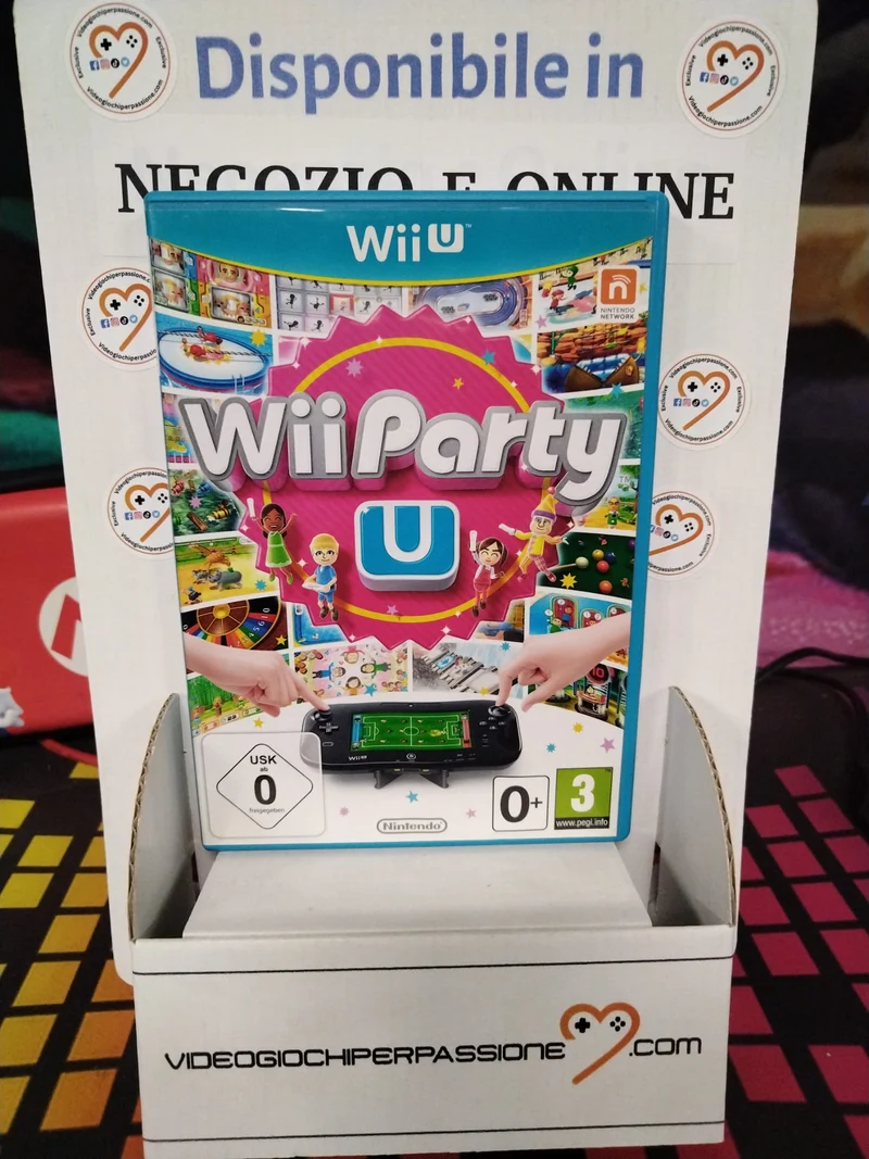 WII PARTY U NINTENDO WIIU (versione europea) (usato garantito)