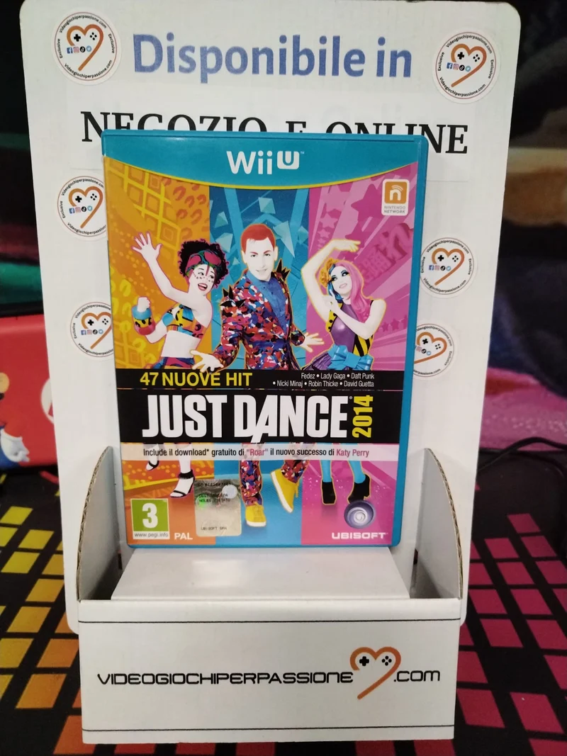 JUST DANCE 2014 WII U NINTENDO (versione italiana)(usato garantito)