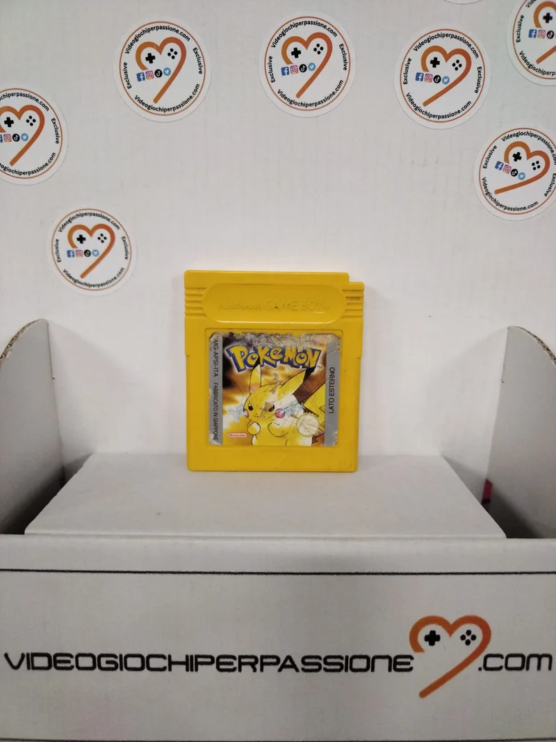 Nintendo Game Boy POKEMON GIALLO (usato garantito)(ver. ita.)(originale)