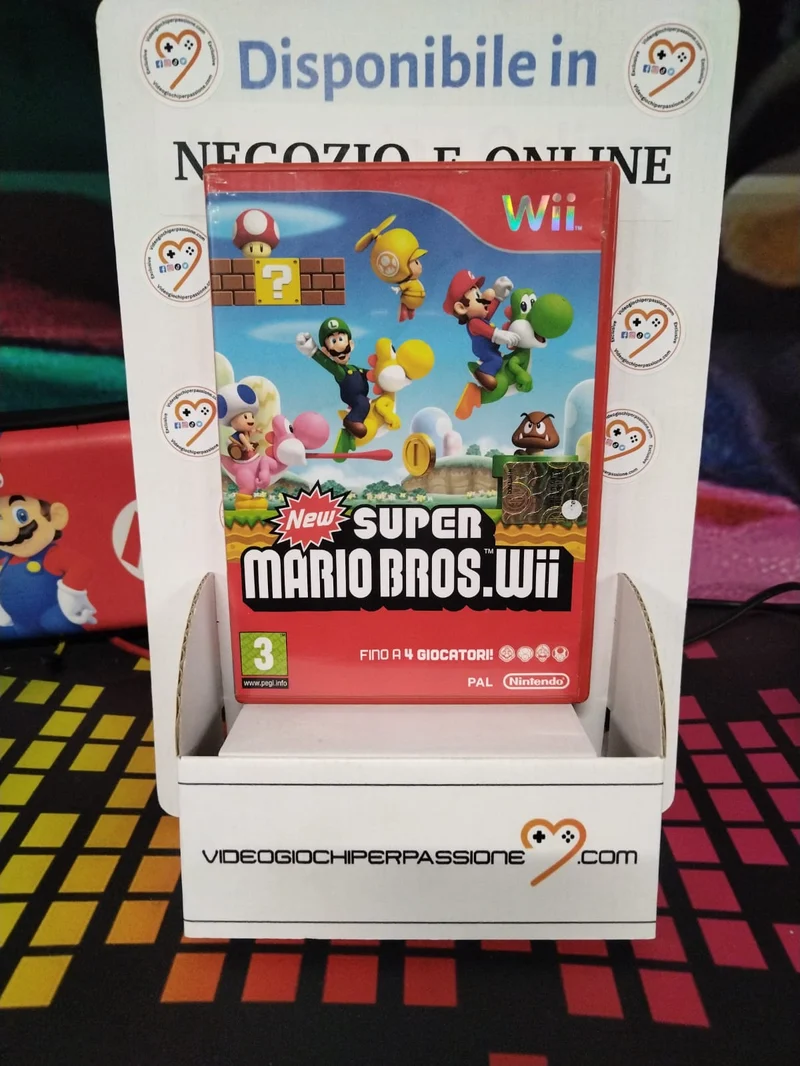 New super mario bros. wii Nintendo wii (versione italiana)(usato garantito)