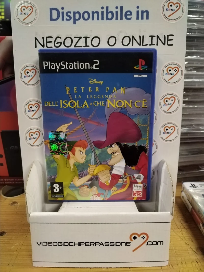 Disney peter pan la leggenda dell'isola che non c'e PS2 (usato garantito)(ver. italiana)