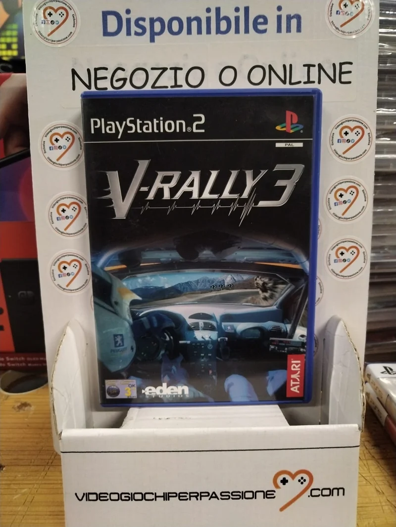 V- rally 3 PS2 (usato garantito)(ver. italiana)