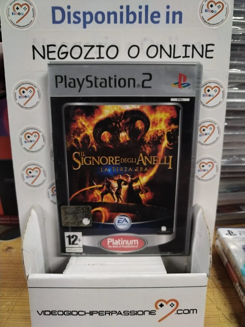 il signore degli anelli la terza era PS2 (usato garantito)(completamente in italiano)