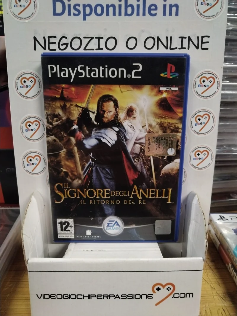 il signore degli anelli il ritorno del re PS2 (usato garantito)(ver. italiana)