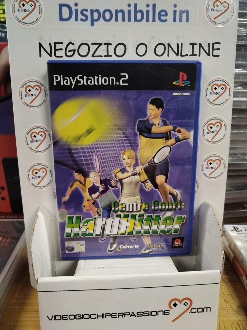 centre court : hardhitter PS2 (usato garantito)(ver. italiana)