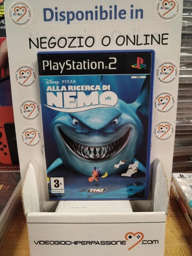 alla ricerca di nemo PS2 (usato garantito)(ver. italiana)