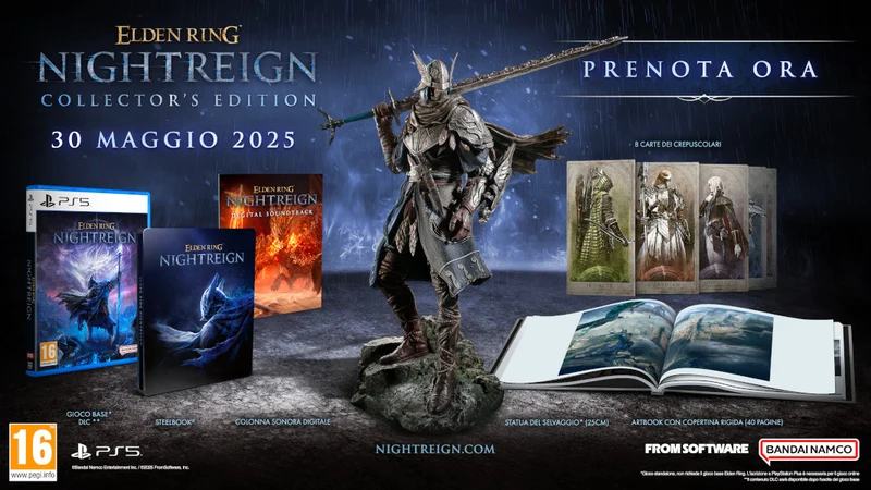 Elden Ring Nightreign Collector's Edition Playstation 5 Edizione Europea