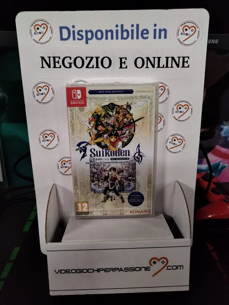 Suikoden 1&2 HD Remaster Day 1 - Nintendo Switch Edizione EUROPEA