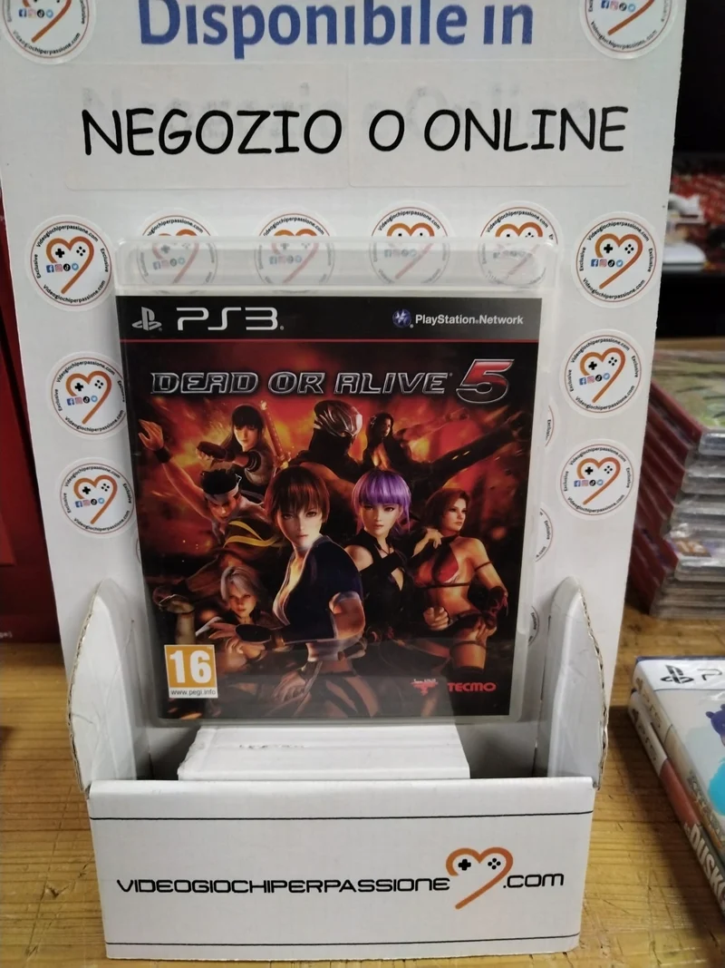 DEAD OR ALIVE 5 PLAYSTATION 3 EDIZIONE ITALIANA (usato garantito)