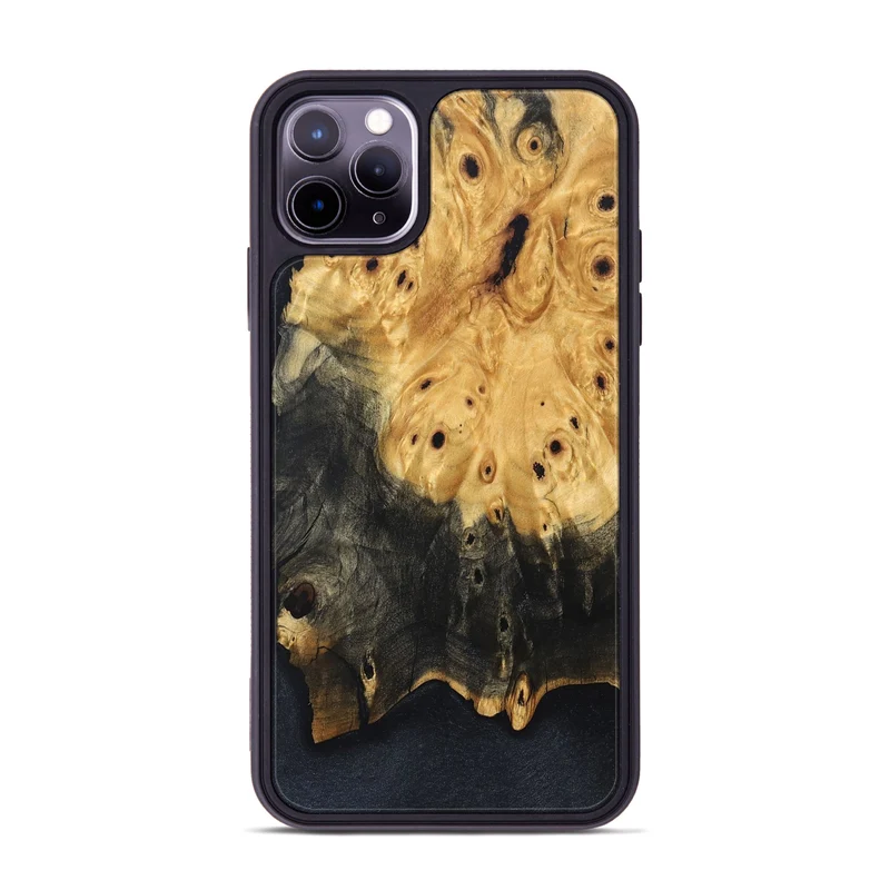 iPhone 11 Pro Max Wood Phone Case - Natalya (Wood Burl, 829991)