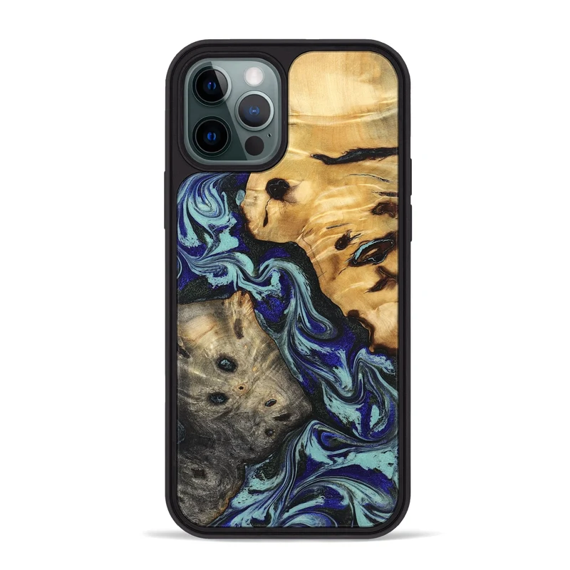 iPhone 12 Pro Max Wood Phone Case - Wilton (Green, 829980)