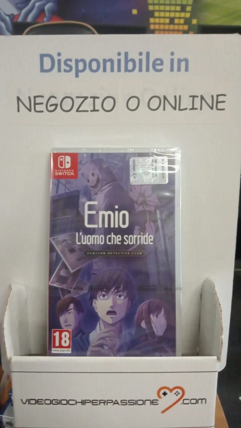 Emio L'Uomo che Sorride: Famicom Detective Club Nintendo Switch Edizione Italiana
