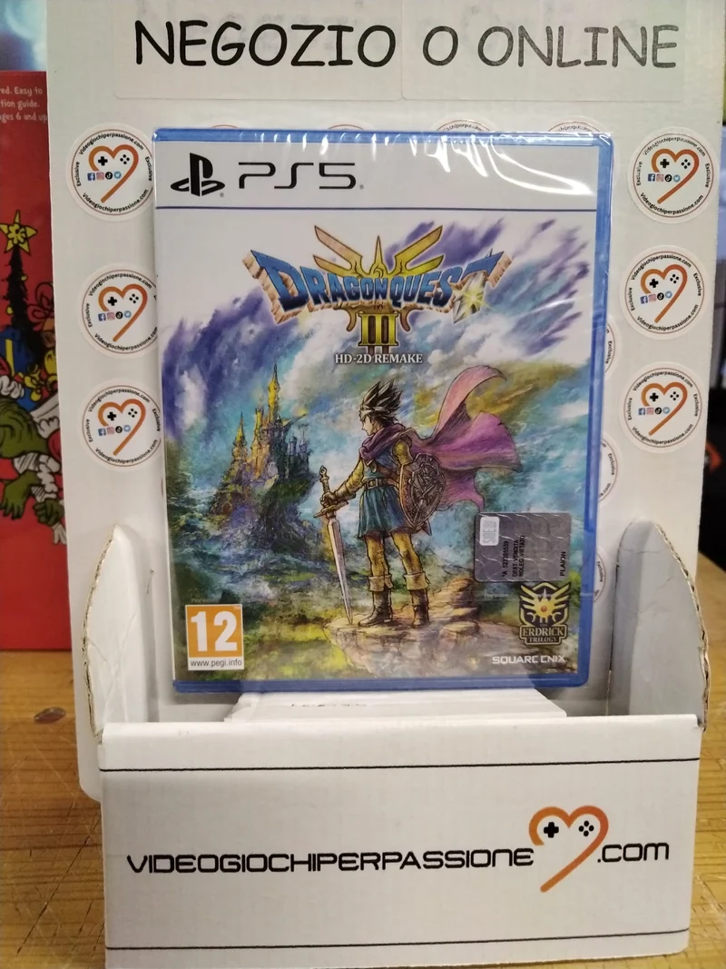 Dragon Quest III HD-2D Remake Playstation 5 EDIZIONE ITALIANA