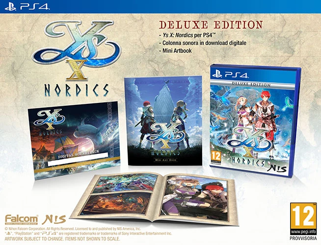 Ys X: Nordics Deluxe Edition Playstation 4 [PRE-ORDINE]