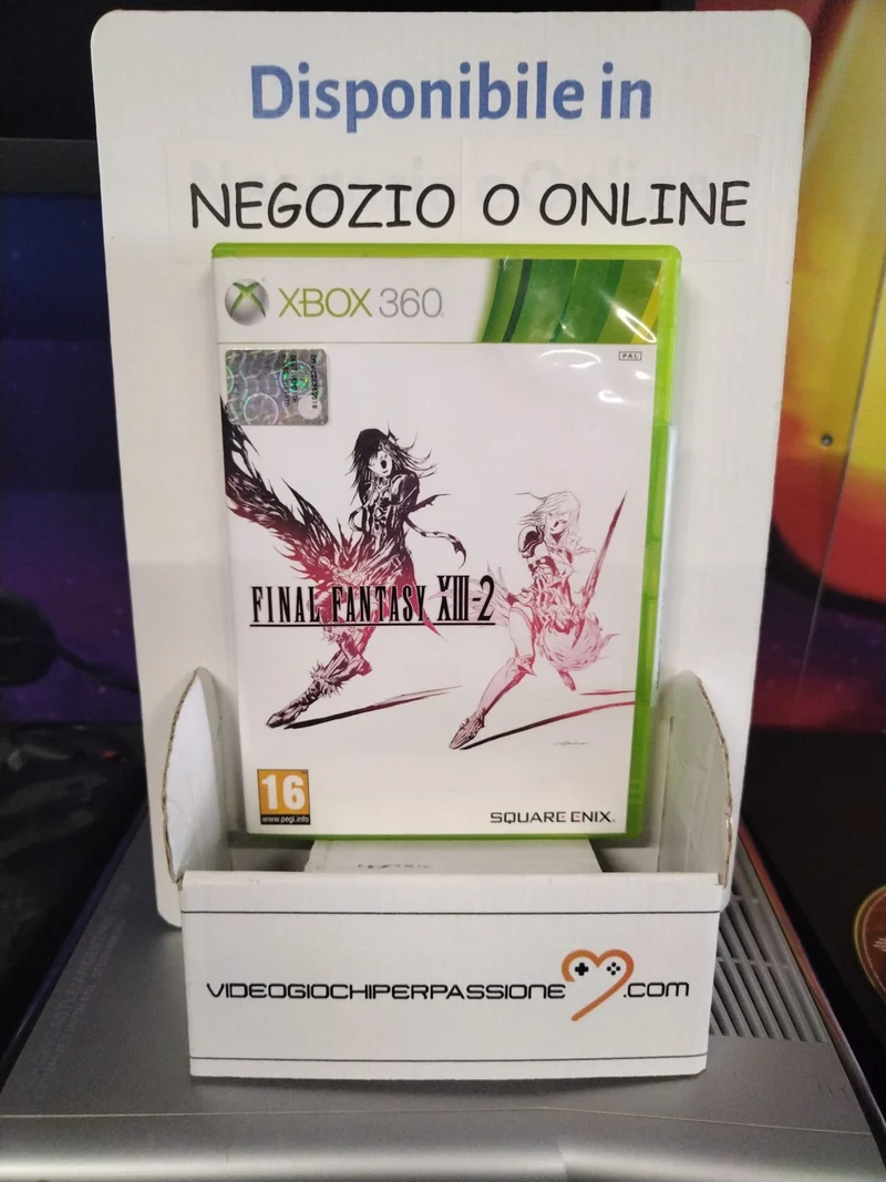 FINAL FANTASY XIII-2 XBOX 360- USATO VERSIONE ITA.