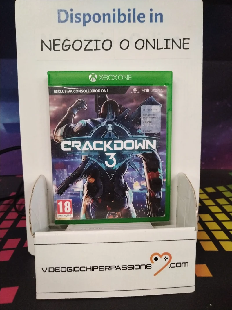 CRACKDOWN 3 XBOX ONE VERSIONE ITA.(usato garantito)