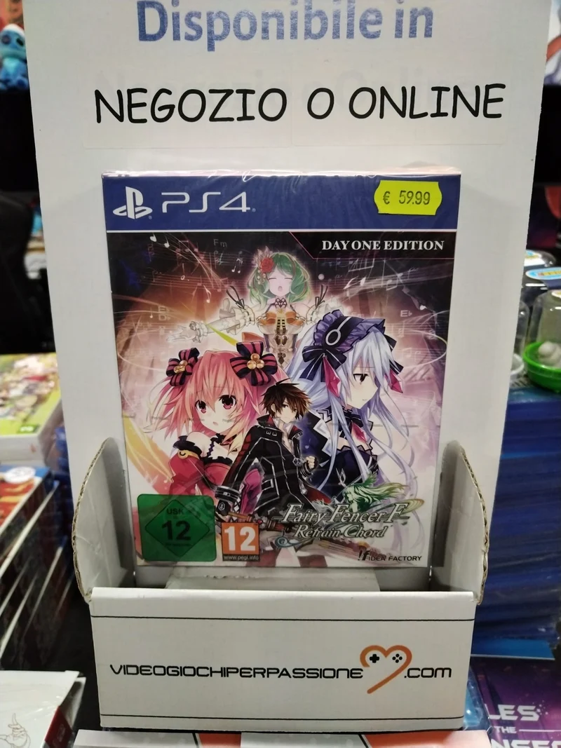 Fairy Fencer F: Refrain Chord - DAY ONE Edition Playstation 4 Edizione Europea