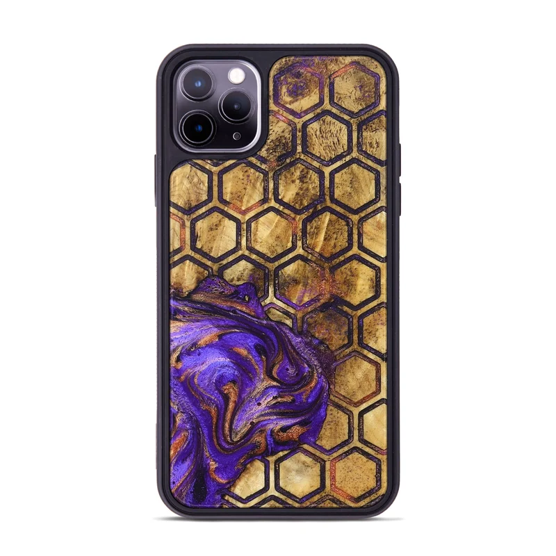 iPhone 11 Pro Max Wood Phone Case - Arlet (Pattern, 829960)