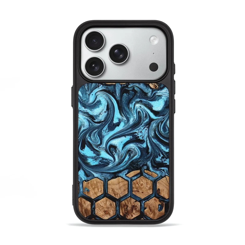 iPhone 18 Pro Wood Phone Case - Iola (Pattern, 829961)