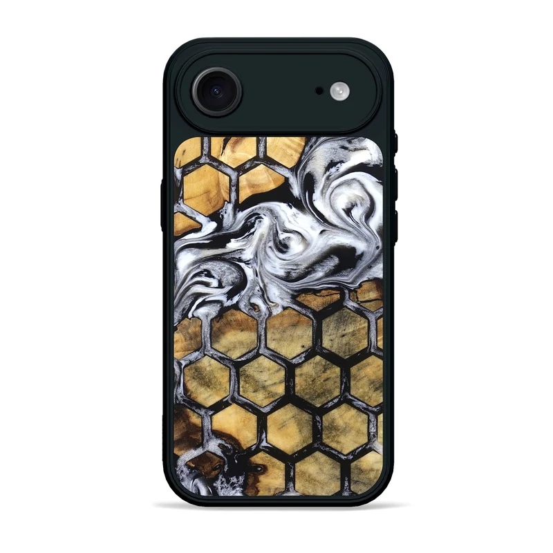 iPhone 17 Air Wood Phone Case - Olive (Pattern, 829965)