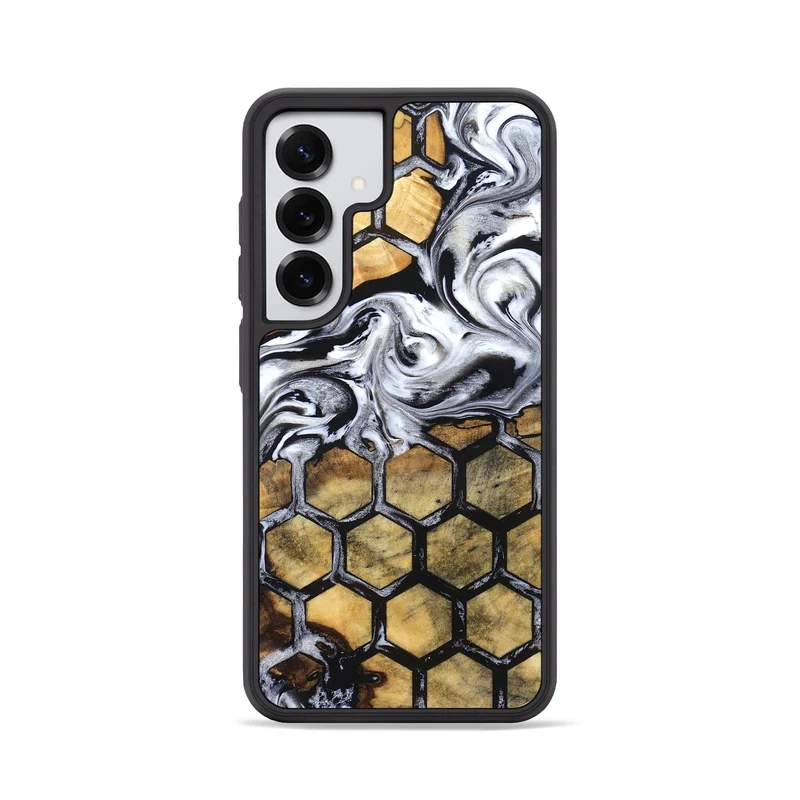 Galaxy S25 Wood Phone Case - Olive (Pattern, 829965)