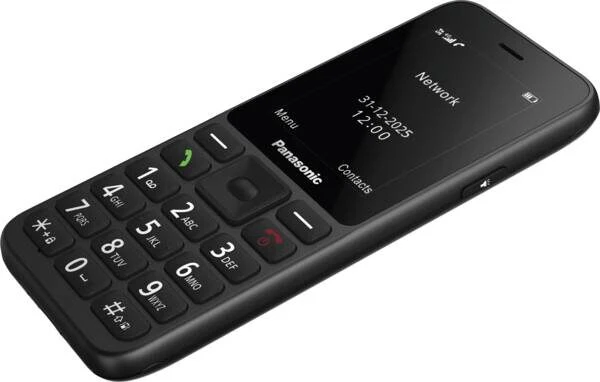 Panasonic KX-TU260EXB cellulare 6,1 cm (2.4") 118 g Nero Telefono per anziani