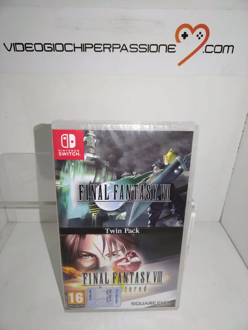 FINAL FANTASY 7 - FINAL FANTASY 8 REMASTERED NINTENDO SWITCH EDIZIONE EUROPEA