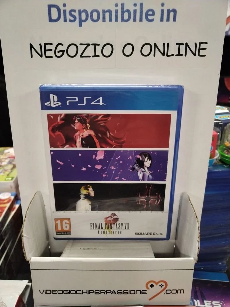 Final Fantasy VIII Remastered Playstation 4 Edizione Regno Unito