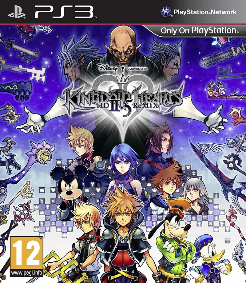 KINGDOM HEARTS-HD 2.5 REMIX-PS3-versione inglese (testo in italiano)