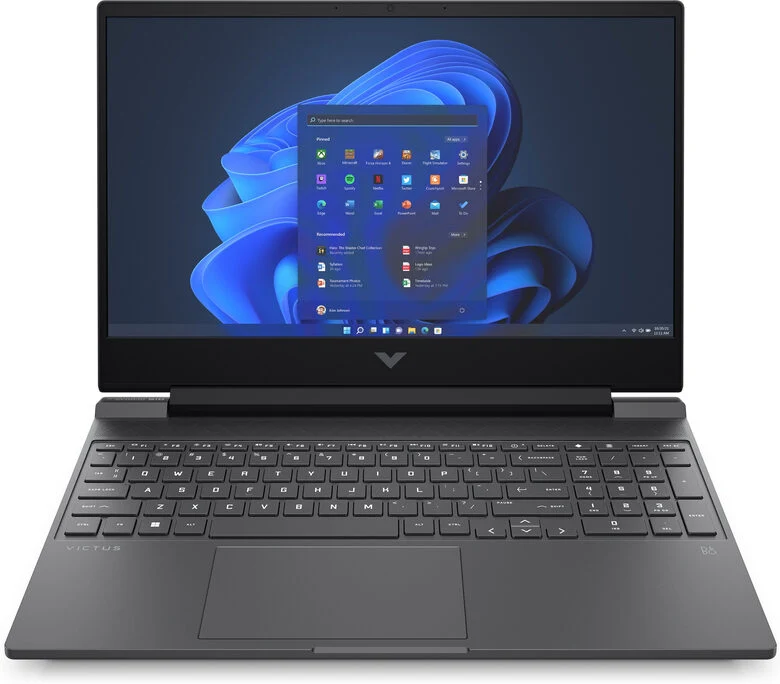 HP Victus Gaming Victus 15-fb1001nl AMD Ryzen™ 5 7535HS Computer portatile 39,6 cm (15.6") Full HD 16 GB DDR5-SDRAM 512 GB SSD NVIDIA GeForce RTX 2050 Wi-Fi 6 (802.11ax) Windows 11 Home Nero