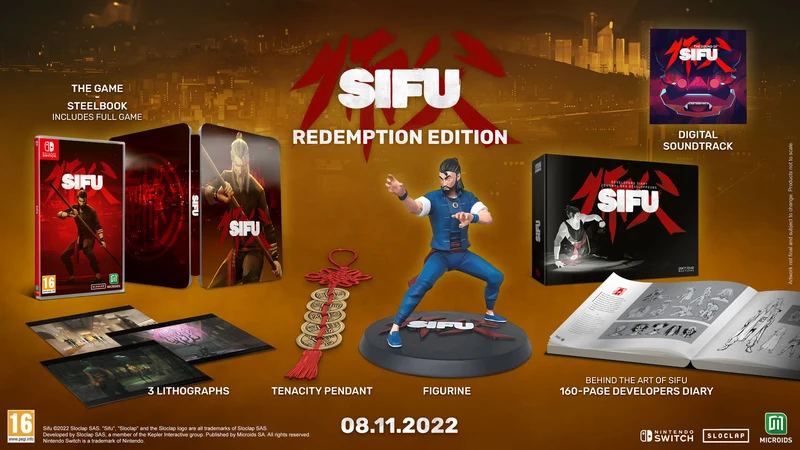 Sifu Redemption Edition - Collector Edition - Nintendo Switch Edizione Europea