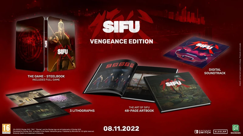 Sifu Vengeance Edition Nintendo Switch Edizione Europea