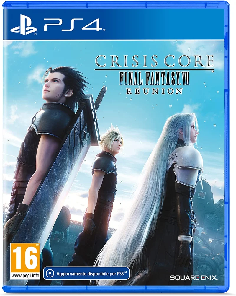 Crisis Core Final Fantasy VII Reunion Playstation 4 Edizione Europe