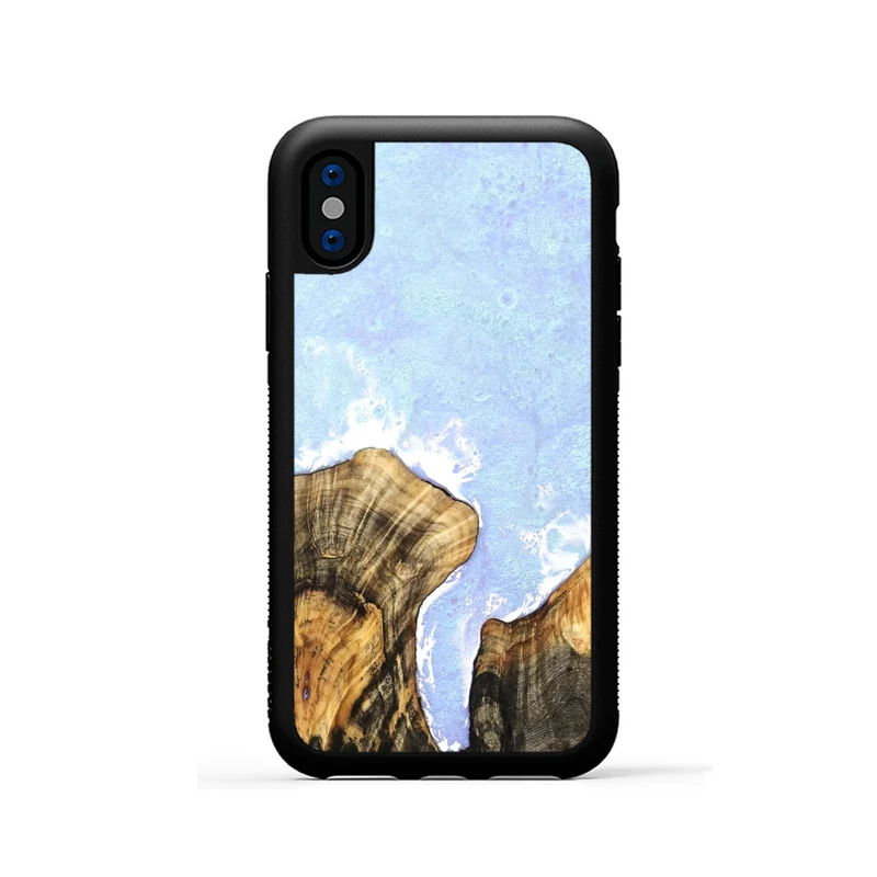 iPhone Xs Wood Phone Case - Alex (Coastal, 829925)
