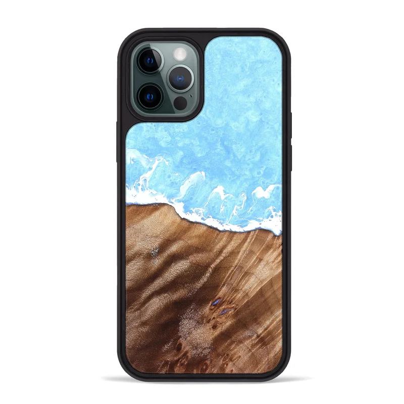 iPhone 12 Pro Max Wood Phone Case - Jericho (Coastal, 829928)