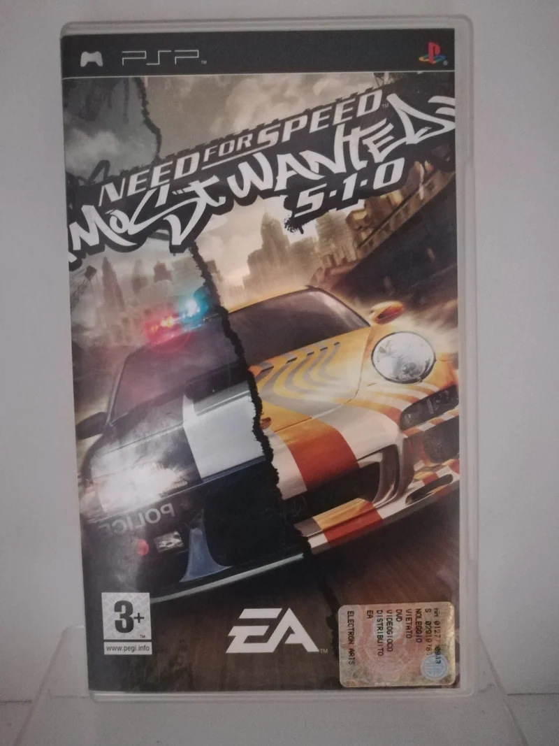 NEED FOR SPEED MOST WANTED 5-1-0- PSP (usato garantito)