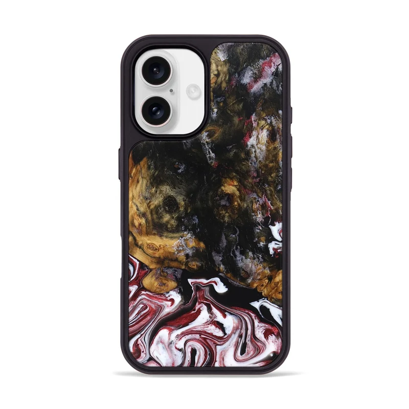 iPhone 17 Wood Phone Case - Jess (Red, 829733)