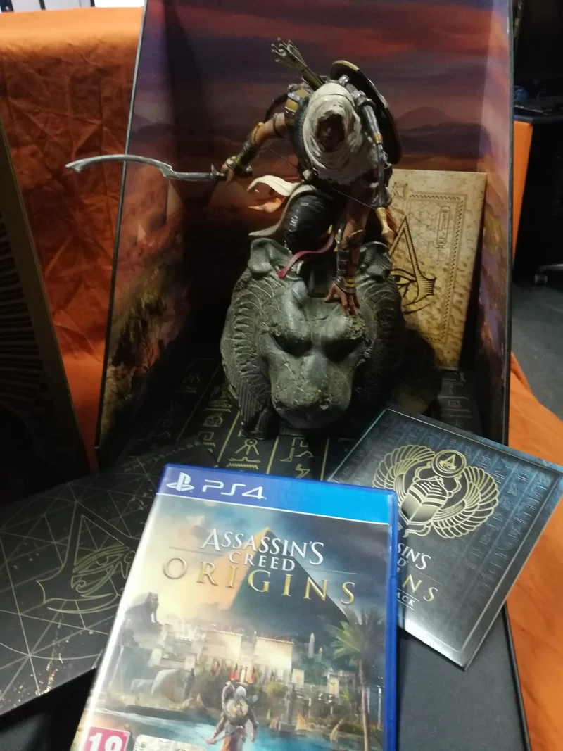 ASSASSIN'S CREED ORIGINS GODS EDITION PS4 (usato garantito) (e stato riparato l'arco)
