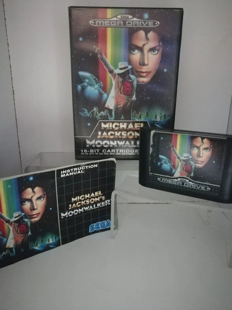MICHAEL JACKSON'S MOONWALKER SEGA MEGA DRIVE (usato garantito)(versione europea)