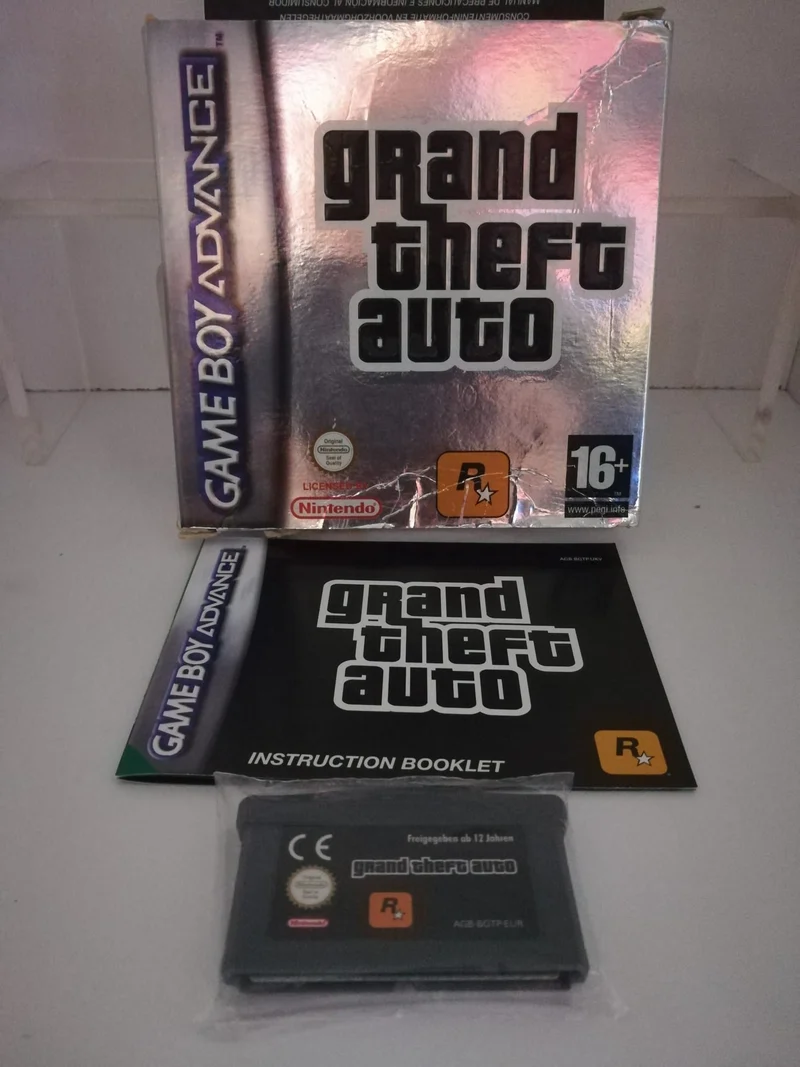 GRAND THEFT AUTO GAME BOY ADVANCE (versione europea)